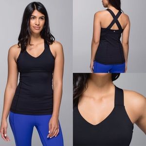 Lululemon push your limits tank in black